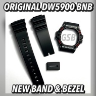 RM90 ONLY ! BNB DW5900 ORIGINAL BASIC ! TAPAK KUCING BAND & BEZEL HITAM ! TALI JAM GSHCK MURAH ! WIT