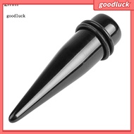 goodluck|  1Pc Acrylic Spiral Taper Flesh Tunnel Ear Stretcher Expander Cone Shape Earrings