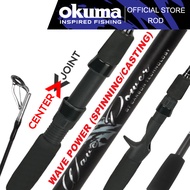 (6ft-8ft) Okuma Rod Wave Power WP-S Spinning Fishing Rod Freshwater Saltwater Fishing Rod