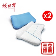 【炮仔聲】專利心機枕含銀離子枕套(2入組)-電