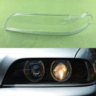 belook สำหรับ BMW 5 Series E39 520 525 528 530 ปี 2000-2003 ฝาครอบโคมไฟหน้าแบบโปร่งใส ฝาครอบโคมไฟหน้