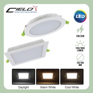CIELO GEN lll 12W/20W 5"/7" ROUND/SQUARE EXTRA BRIGHT LED DOWNLIGHT