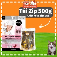 Hạt Mister Donut T1 kèm thịt sấy cho Mèo con Mèo mẹ mang thai.