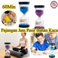 60 Minutes Hourglass Display Glass Hourglass/ Hourglass Glass Sand Clock 60 Minutes Multicolor Hourg