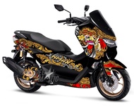 Decal stiker Full body Motor Yamaha Old Nmax 2015-2019  New Nmax 2020 2021 2022 2023 Barong bali Leak