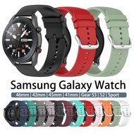 Samsung Galaxy Watch 3 45mm 41mm 46mm 42mm Gear S3 S3 Sport strap 2021 new classic buckle design smart watch band straps