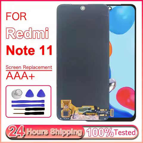 LCD for Xiaomi Redmi Note 11 4G 2201117TG LCD Display Touch Screen Digitizer Replacement for Redmi N