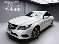 2014 C207型 M-Benz E-Class Coupe E200 2.0 汽油 極淨白