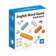 0325 Children English Spelling Words Board Game Toys Letter Battle Enlightenment Building Blocks Eng