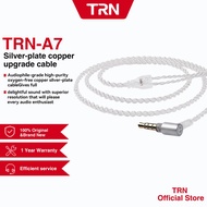 TRN A7 Original Upgraded Earphone Cable HIFI 2Pin Use For TRN MT1 KZ ZSN PRO X EDX PRO QKZ AK6 Pro