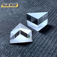 BACKOF Triangular Prism, Optical Glass 20mm Rainbow Prism, High Quality Miniature Optical Components