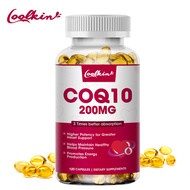 Coenzyme CoQ10 200 mg, Heart Health Support Capsules