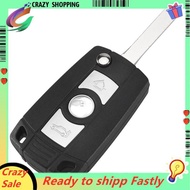 Folding Flip Car Keyless Key Shell Fob Case for  3 5 7 Series Z3 Z4 E38 E39 E46