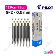 Pilot G2 Pen Refill Ink 0.5/0.7/1.0m /M&G G-5i/G-7i Gel Pen Refillable Black Blue Red Color (1 Box)