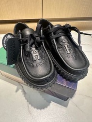 Clarks Stranger Things 聯名款黑色皮鞋  返學鞋EUR28