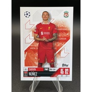 Darwin Nunez Topps Match Attax 2024/2025 (Liverpool) Card (24/25)