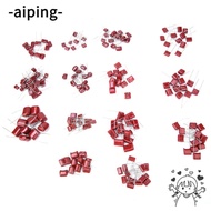 AIPING 180PCS DC Capacitor, 15 Values 10nf/0.01uf/400v-68nf/0.068uf/630v Metallized Film Capacitor, 