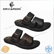 ORIGINAL Dr Cardin Synthetic Leather Cushioned Men Sandals 7963| Slipper Dr Cardin Lelaki 7963