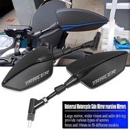 LOGO Tracer Motorcycle Side Mirror rearview Mirrors Fit Yamaha For Tracer 900 700 GT tracer700 Trace