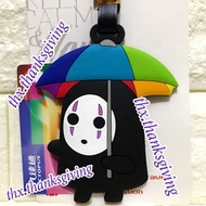 無臉男 千與千尋 行李牌 宮崎駿 姓名牌 Name Tag 無面男 卡通 公仔 登機牌 掛牌飾物 Luggage Tag 名牌 Travel Bag 掛飾 spirit away nofaceman 