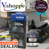 Brother Ink BTD60 BTD60BK Black : Inkjet Printer HL T4000DW / DCP T220 / DCP T310 / DCP T420W / DCP T510W / DCP T520W / DCP T710W / DCP T720DW / DCP T820DW / DCP T825DW / MFC T810W / MFC T910DW / MFC T920DW / MFC T925DW / MFC T4500DW