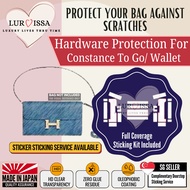 [𝐒𝐆][𝐋𝐮𝐫𝐯𝐢𝐬𝐬𝐚] Bag Hardware Protection For Hermes Constance To Go/ Wallet Stickers| Prevent Hardware