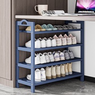 🚢Door Dust-Proof Shoe Cabinet Bamboo Shoe Rack Simple Multi-Layer Shoe Rack Economical Solid Wood Storage Rack Storage R