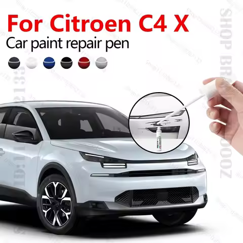 Paint Repair Pen Touch Up Scratch Remover DIY Auto Accessories Black White Grey Red Blue For Citroen