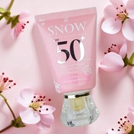 DHERBS SNOW Tinted Sunscreen Cream 3 in 1 SPF50 PA+++ Moisturizer, Brightening & Tone Up All Day