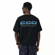 FPA Gradient LOGO Printed Fashionable Cotton T-Shirt Short Sleeve
