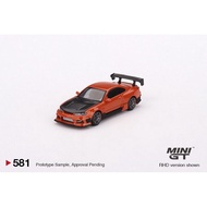 Mini GT Nissan Silvia S15 D-MAX Metallic Orange  (#581） 1:64