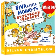 English Original Picture Book Five Little Monkeys Five Little Monkeys 5 Stories Hardcover Collection