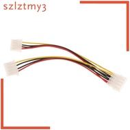 [szlztmy3] 4 Pin Power Supply Splitter Cable Power Supply Unit Additional Sockets 4