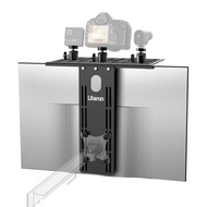 ULANZI LS16 DSLR Monitor Top Shelf for VESA Arm, Camera Mount Clamp for Light, Webcam, Mic, Replace 