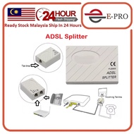 RJ11 ADSL Micro Filter Splitter Adapter Splitter for Landline Telephone and Broadband Modem Box Inte