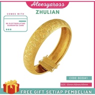 [BG5041] ZHULIAN Gelang Tangan Fashion Gold Plated Bangles Zhulian Jewelry Original