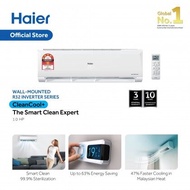 Haier 1.0HP R32 Smart Clean Inverter Air Conditioner HSU-10VTK21 | PM2.5 Filter Hyper PCB | Aircond | Aircond