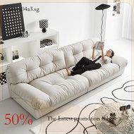 Room Fashion Living Popular Baxter Down Leather Sofa Modern Minimalist Cloud Sofa
