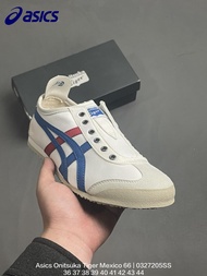 เอสิคส์ asics onitsuka tiger mexico 66® retro classic leather sneakers รองเท้าวิ่ง รองเท้ากีฬา รองเท้าเทนนิส รองเท้าวิ่งเทรล รองเท้าผ้าใบ