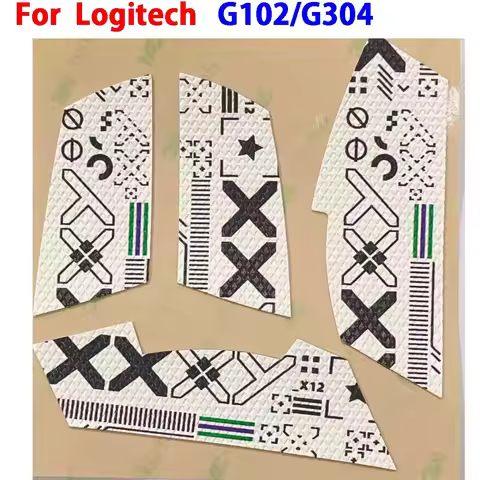 for Logitech G102 G304 G102/G304 Generation Mouse Sticker Grip Tape Mouse Sweat Resistant Pad Tape f