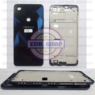 Casing Oppo F7 F 7 Fullset Kesing Tatakan Lcd Dudukan Mesin Ori Hitam
