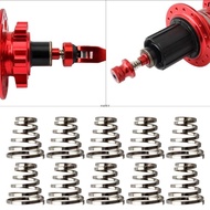 ✿ 10Pcs Bike Wheel Spring Bike Quick Release Skewer Spring Bicycles Wheel Skewer Spring Bike Wheel Q