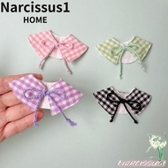 NARCISSUS Doll Clothes, Checkered|Outfit Checkered Cloak,  10~15cm Cotton Stuffed Doll 15cm Cotton D
