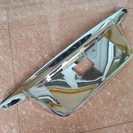 License plate ornaments rear trunklite trim/S for toyota avanza xenia 2004 to 2011 chrome chrome bla