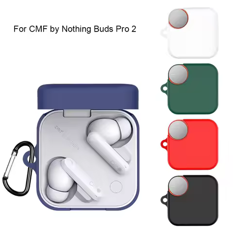 Silicone Protective Case For CMF Buds Pro 2 Cover Candy Color Soft Earphone Cover For CMF by Nothing