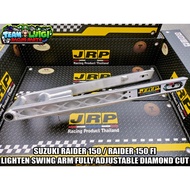 JRP SUZUKI RAIDER 150 / RAIDER 150 FI LIGHTEN SWING ARM DIAMOND CUT FULLY ADJUSTABLE