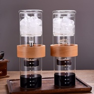 Glass Ice Drip Coffee Maker Appliances Glass Household Drip-type Hand-brewed Ice-brewed Sharing Port