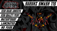 Suzuki Smash 115 Decals Set (Samurai)