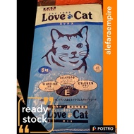 lovecat 8kg / makanan kucing 8kg /makanan kucing johor bahru