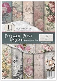 ITD Collection - Decoupage Paper A4 - Decopatch Paper 29.7 x 21 cm - Scrapbooking - Decorative Paper